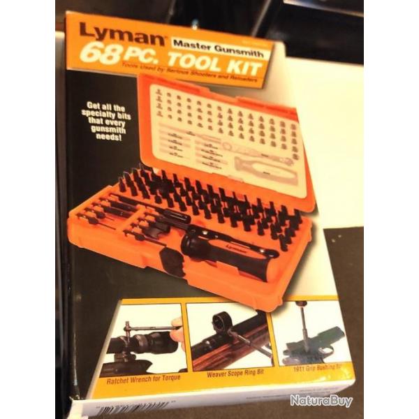 OUTILS LYMAN POUR ARMURIER (neuf)