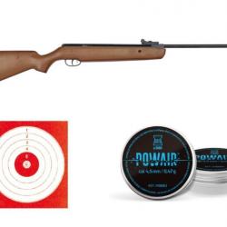 Wahoo! Carabine 19.9 Joules Crosman Copperhead Bois 4.5mm + 500 Plombs + 10 Cibles