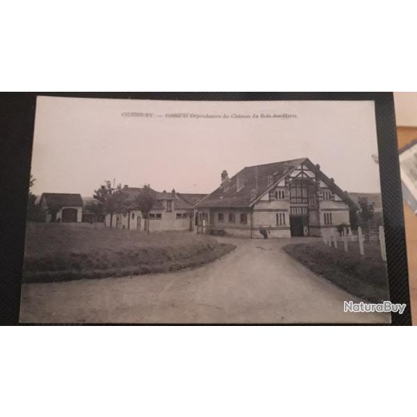 carte postale ancienne de chambley en trs bon tat crite au verso