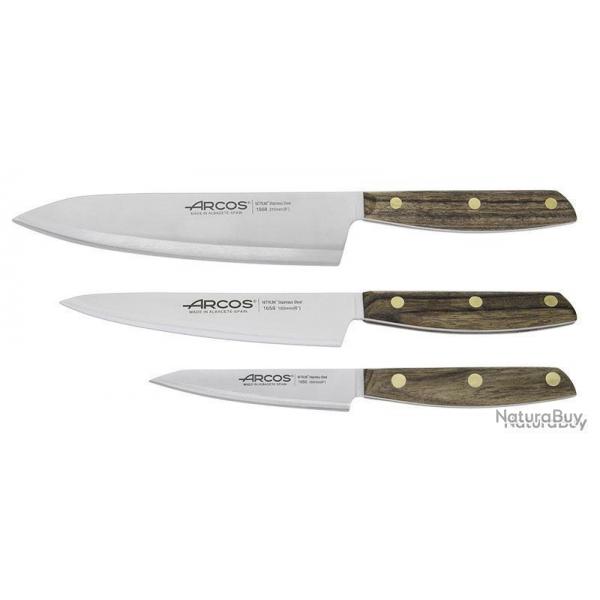 Set Nordika - Set 3 couteaux  ARCOS - A167100
