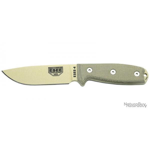 Couteau fixe - ESEE-4 - Lame D?sert ESEE - EE4PDT