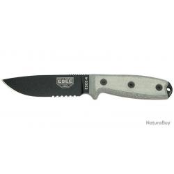 Couteau fixe - ESEE-4 - Lame Noire Mixte ESEE - EE4SB
