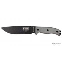 Couteau fixe - ESEE-6 - Lame Noire ESEE - EE6PB
