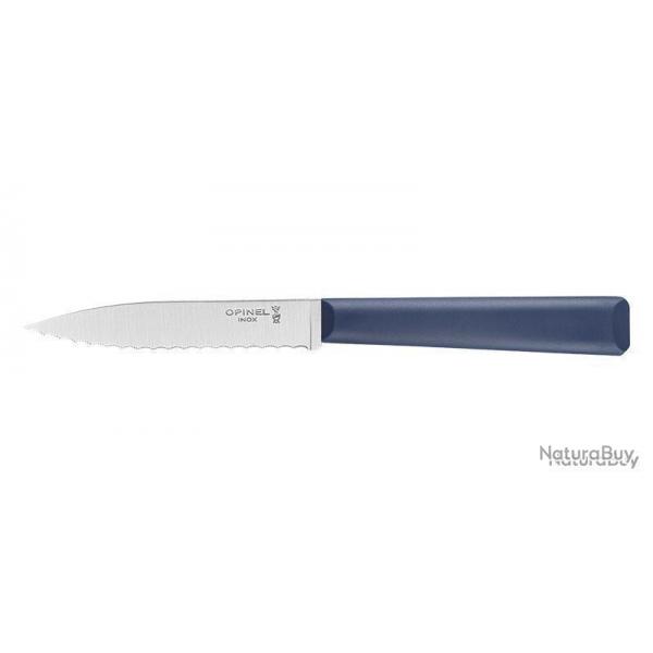 Couteau office - Office crant? n?313 Bleu - Lame 100mm OPINEL - OP002353