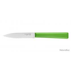 Couteau office - Office crant? n?313 Vert - Lame 100mm OPINEL - OP002354