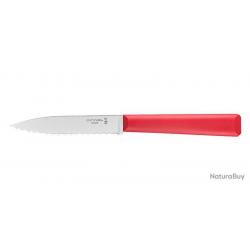 Couteau office - Office crant? n?313 Rouge - Lame 100mm OPINEL - OP002355