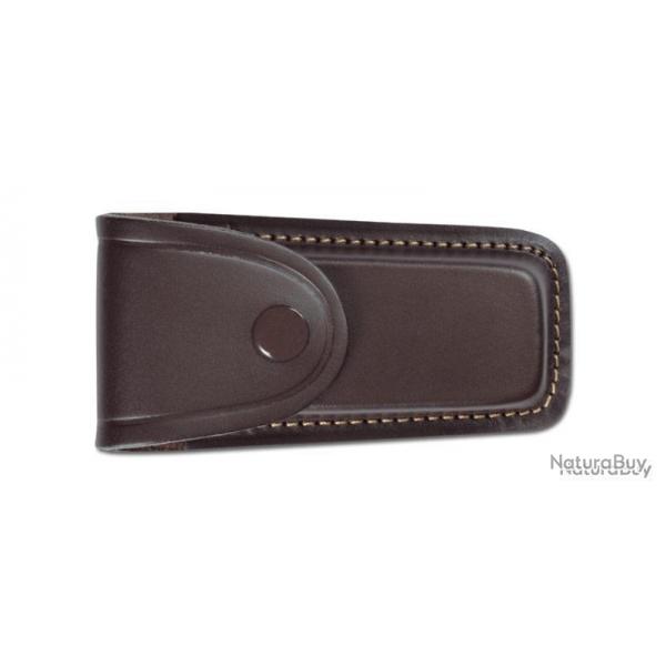 Etui Cuir moul? doubl? marron fonc? PIELCU - PL7821050