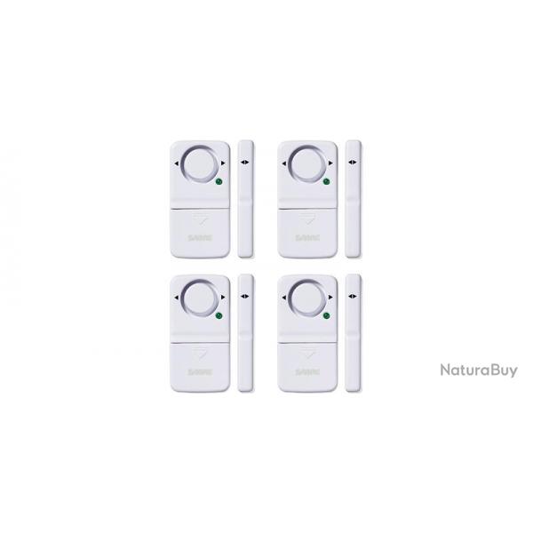 Alarme magntique pour porte et fentre (Par 4)