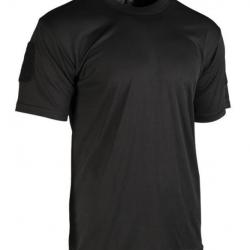 T-Shirt de sport QuickDry respirant noir