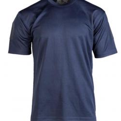 T-Shirt de sport QuickDry respirant bleu