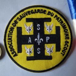 écusson collection association patrimoine scout insigne vintage