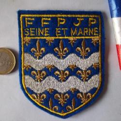 écusson Fédération Française Pétanque Jeu Provençale Seine et Marne