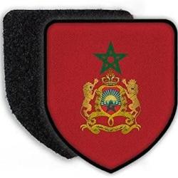 Patch Pays Patch Maroc Rabat Roi Mohammed le 6e Arabie Islam étoile Emblème du Lion #21946