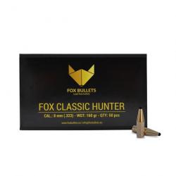 OGIVES SANS PLOMB FOX CLASSIC HUNTER 8 MM (.323) 160 GR - 50 PIECES