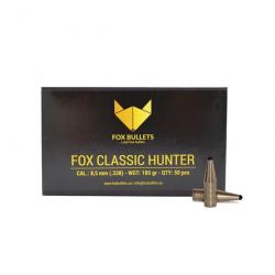 OGIVES SANS PLOMB FOX CLASSIC HUNTER 8,5 MM (.338) 185 GR - 50 PIECES