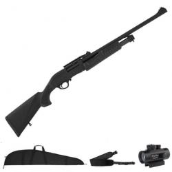 Vente Flash ! Fusil à pompe Hatsan Escort  - Cal. 12/76 et accessoires - 12/76