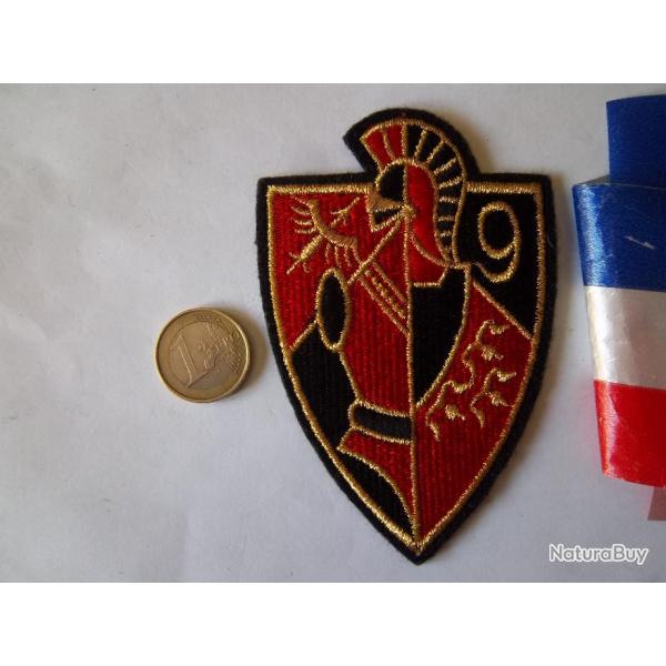 cusson insigne patch arme militaire 9e RG Rgiment du Gnie