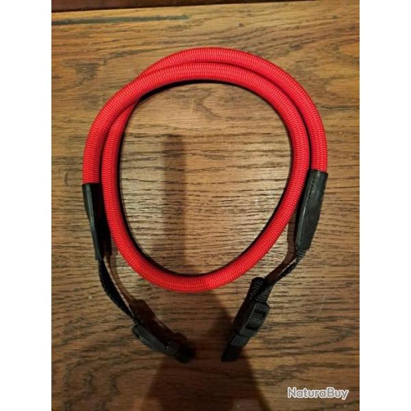 LEICA DOUBLE ROPE STRAP CREATED BY COOPH, RED, 100 CM, SO