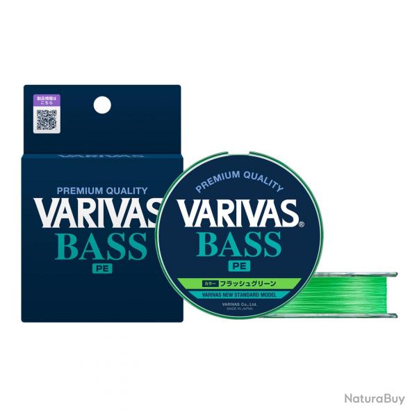 Tresse Varivas Bass PEX4 150m 150m PE 0,6