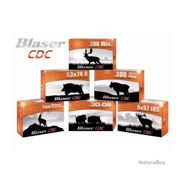 balles BLASER CAL.30-06 CDC 160GR 10.4G PAR 60