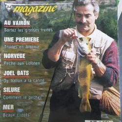 PËCHE MAGAZINE N°34 Février 1990 Joël BATS, Coins de pêche en Région Parisienne