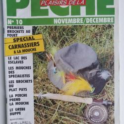 PLAISIRS DE LA PECHE N°10 Novembre/décembre 1990 Le lac des esclaves, les mouches des spécialistes