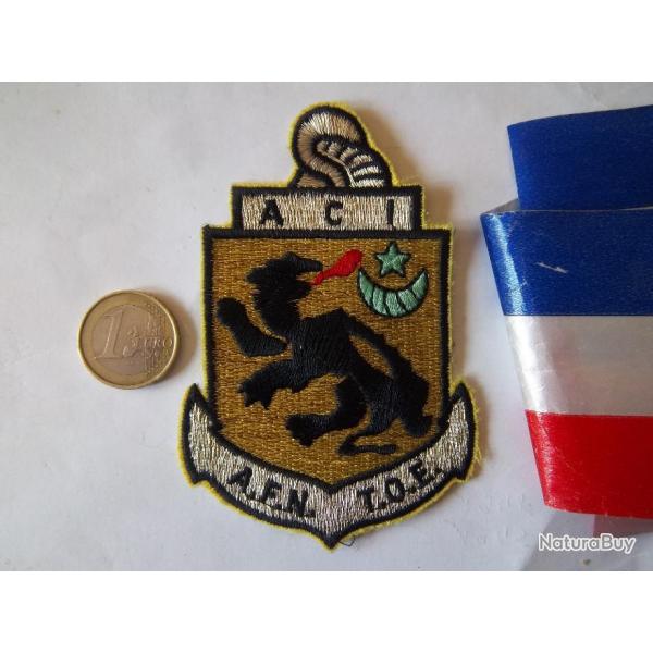 cusson anciens combattants Indochine d'AFN  TOE insigne militaire collection
