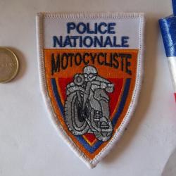 écusson collection police motocycliste insigne