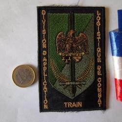 écusson militaire train combat insigne collection