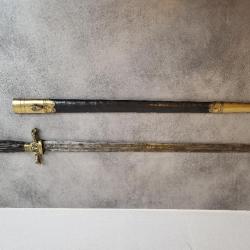 Belle épée dague de venerie XIX eme siecle dague de chasse