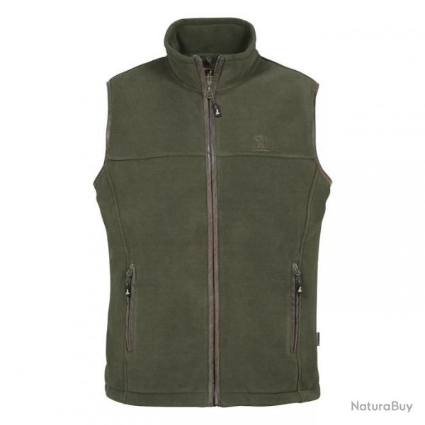 GILET POLAIRE SCOTLAND KAKI