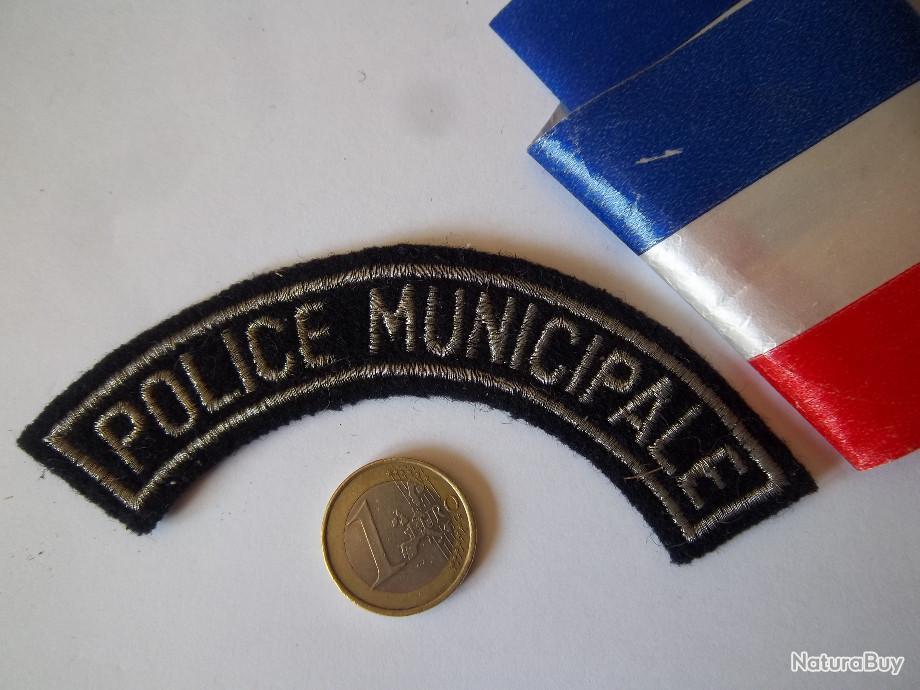 Ecusson de d'épaule en relief Police municipale