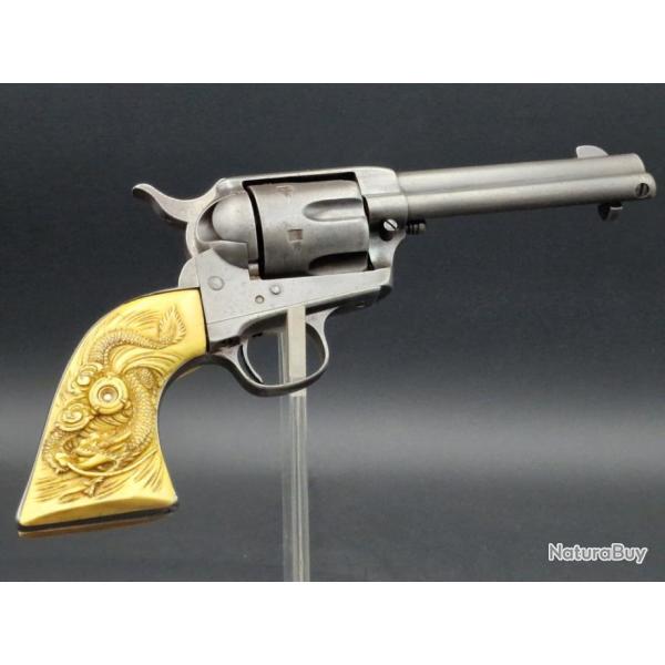 REVOLVER COLT SAA SINGLE ACTION ARMY 1873 CALIBRE 44 / 40 FRONTIER SIX SHOOTER 1896 - USA 19 Trs b