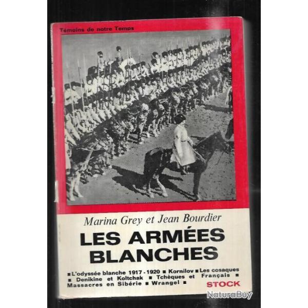 les armes blanches de marina gray et jean bourdier kornilov, les cosaques, denikine et koltchack,