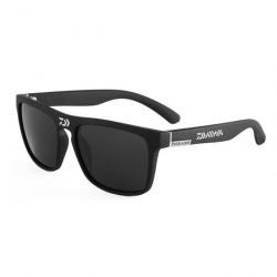 Lunette de soleil DAIWA verre polarisé UV-400 - Noir