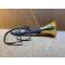 petites annonces chasse pêche : Corne pavillon de 40cm gainée PU avec sautoir 1 sans prix de réserve !!