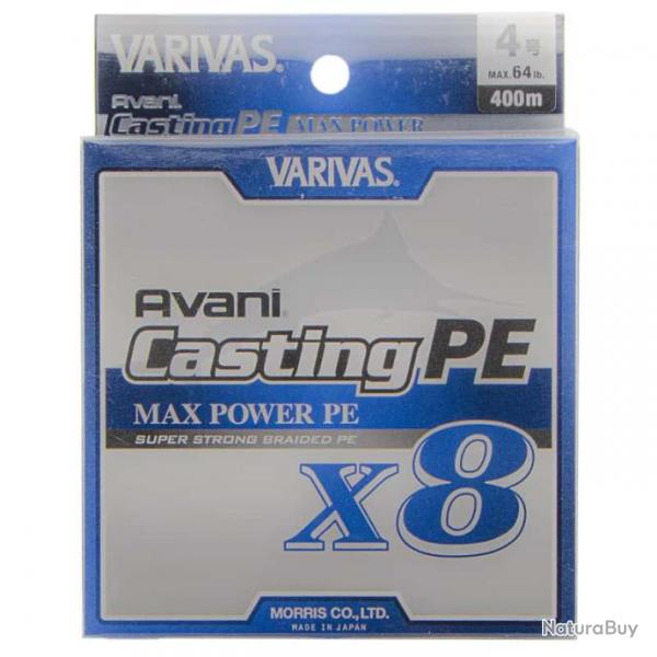 Varivas Avani Casting PE Max Power 64lb 400m
