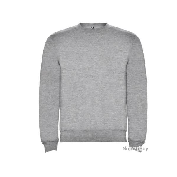 SWEAT COL ROND Gris 1/2 ans