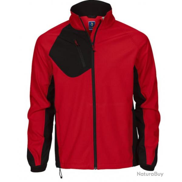 Softshell PRIO Contrasde rouge