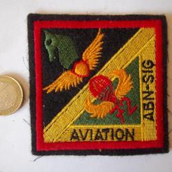 72nd AVIATION ABN-SIG - insigne obsolète tissus US Army Aviation