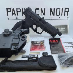 REDUCTION Hk VP9 TACTICAL BLACKOUT BY PNA GBB VFC COMPLET+BILLES +BOITE NOTICE+HOUSSE+HOLSTER ADAPTX