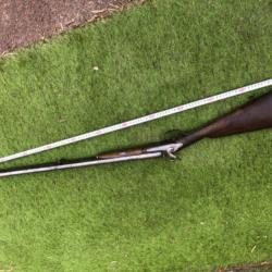 Ancien fusil à poudre noire