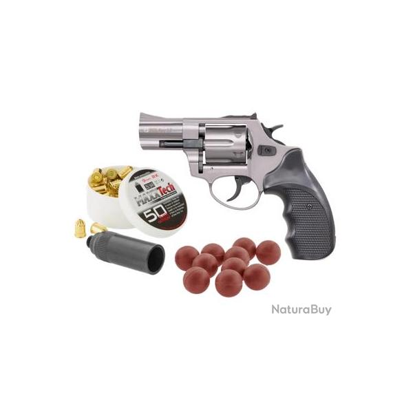 Pack dfense REVOLVER VIPER 2.5'' + Munitions - Fum 9MM R