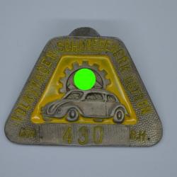 Insigne de la médaille Volkswagen jaune