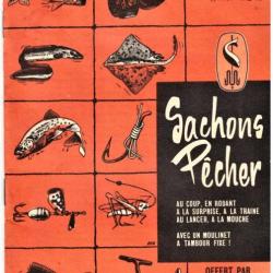 Brochure MITCHELL "Sachons Pêcher" - Les techniques et le matériel de pêche - 20 pages