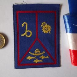 lot 6 écussons Groupe Antilles Guyane insignes militaire collection