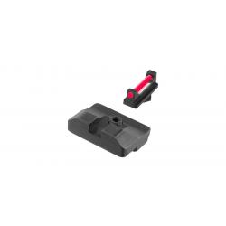 Hausse fixe et guidon Fibre Optique PRO  TRUGLO - TG132G1