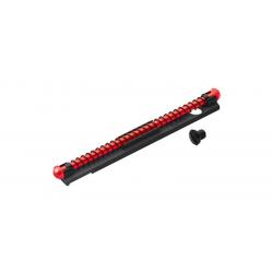 Guidon fibre optique rouge LPA - MF40R
