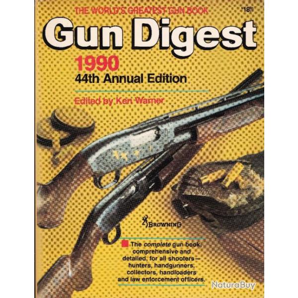 Gun Digest 1990 44th Annual Edition