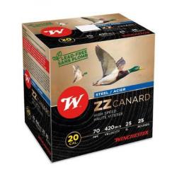 WINCHESTER Cartouches de chasse Zz canard par boite de 25 20 70 25g